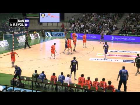 Extrait du match de Coupe d'Europe HBC Nantes - HB Kras Volendam