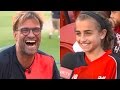 Jürgen Klopp interviewed by American kids in California
