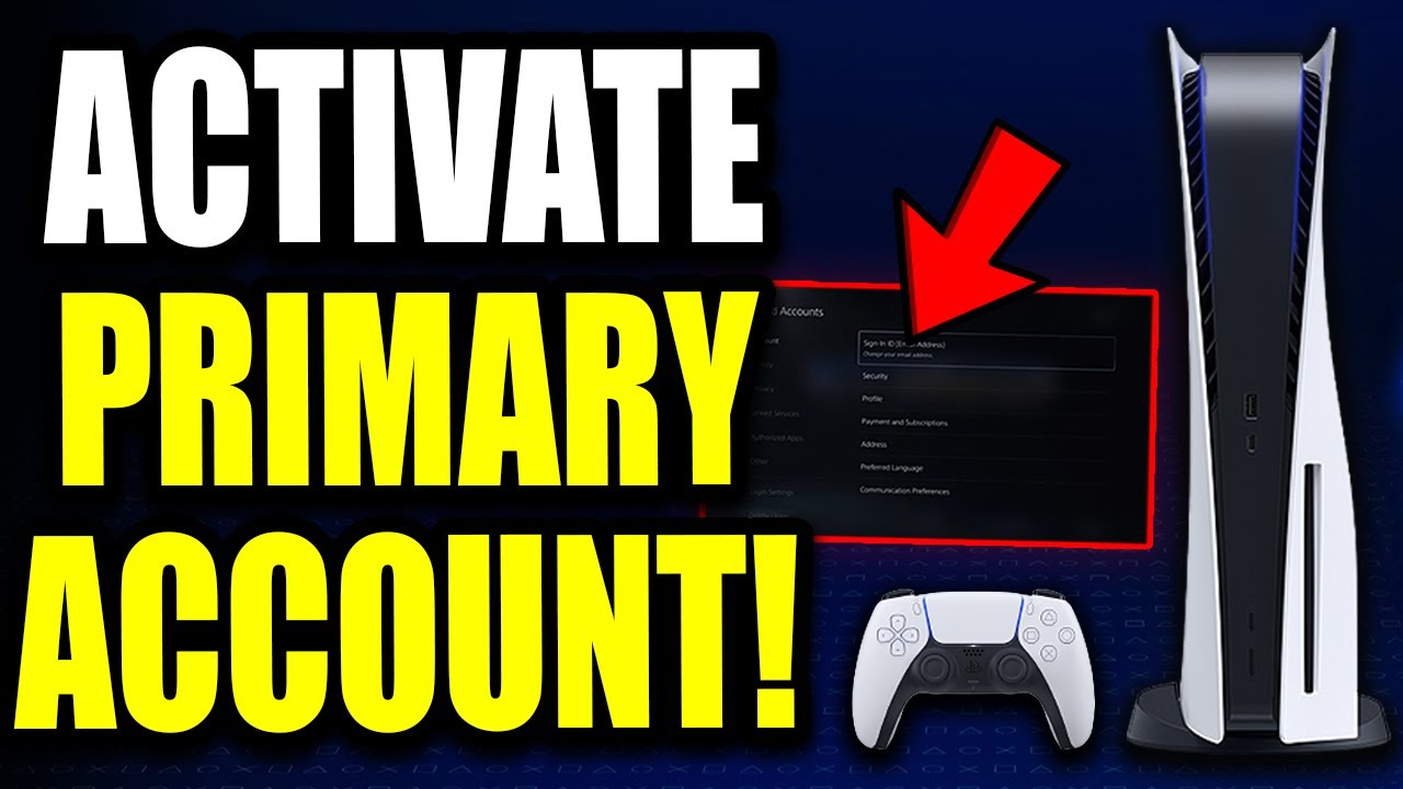What are the primary accounts?