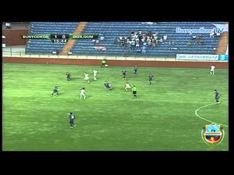 PFL-2015. Game week 17. Bunyodkor - Qizilqum 2:1. MATCH REVIEW