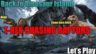 Back to Dinosaur Island VR DEMO | T-REX AND RAPTORS!!