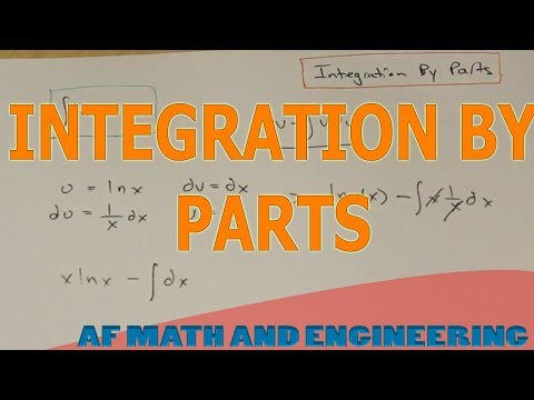 Integration by Parts - ln(x) - Calculus 2