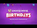 Chuck E Cheese Best Birthday Ever Feeling Commercial 2022