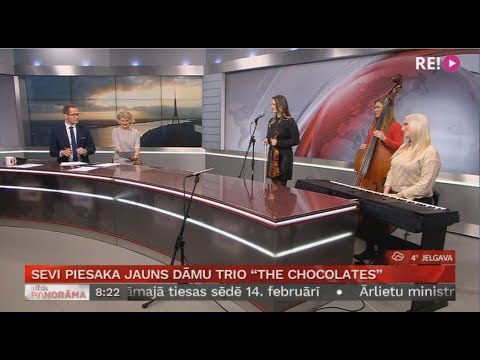 Sevi pesaka jauns dāmu trio "The Chocolates"