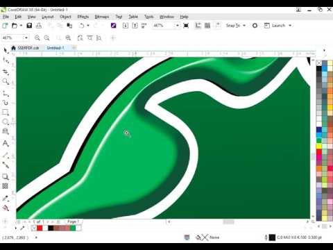 How To Make Plastic Urdu Text In Corel Draw X8
