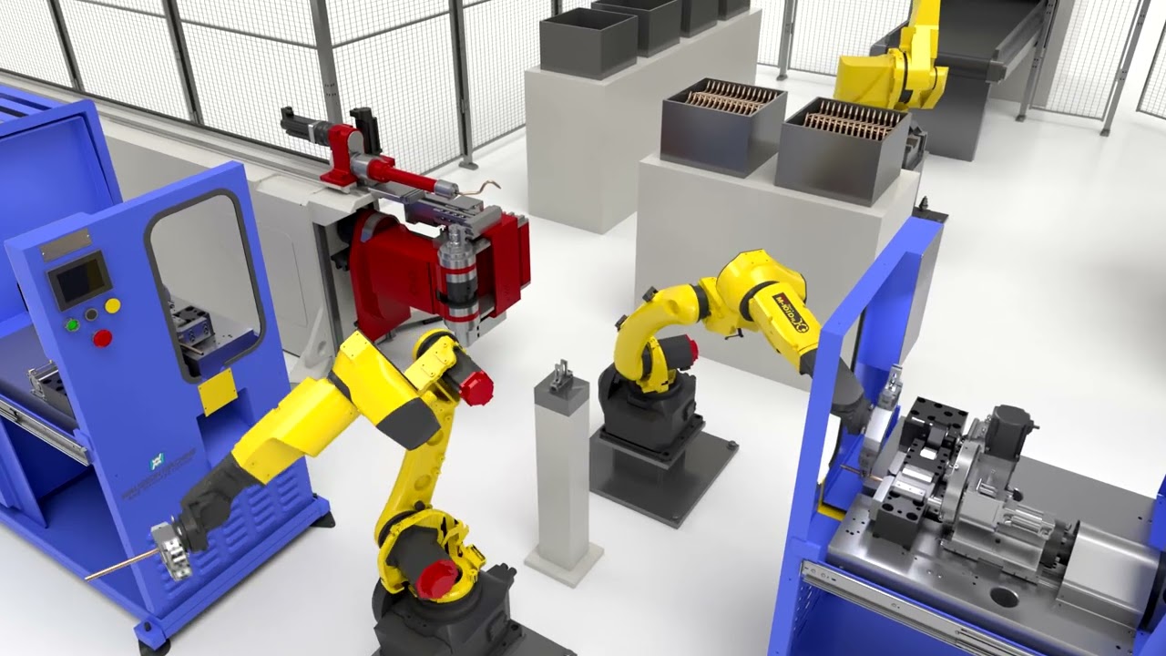 Automated Modular Tube Fabrication Cell - Wauseon Machine