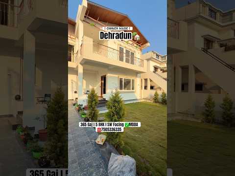 Owner Made 5 Bedroom LUXURIOUS Kothi for Sale in Dehradun #dehradunrealestate