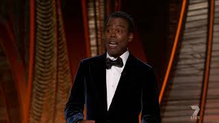 Will Smith slaps Chris Rock at the 2022 Oscars (Un