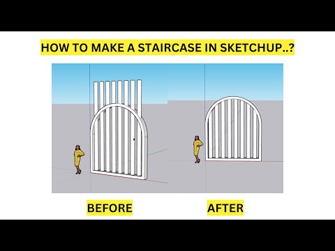 How to trim objects in sketchup.?