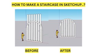 How to trim objects in sketchup.?
