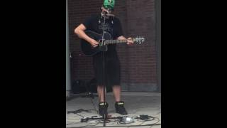 Dude covers FREEBIRD by Lynyrd Skynyrd using only Acoustic guitar and a looper