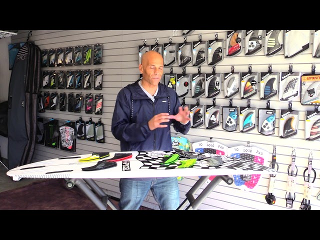 Surf n' Show "Quick Tips" choosing the right surfboard fin size Vlog Ep. 8