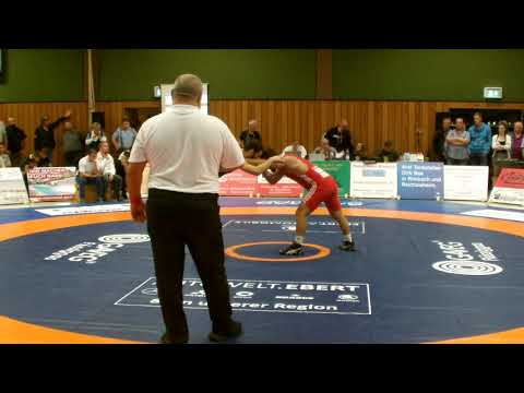 28.09.2019 KSV Rimbach vs RWG - 75kg Freistil: Giorgi Baliashvili vs Ali Can Cakici