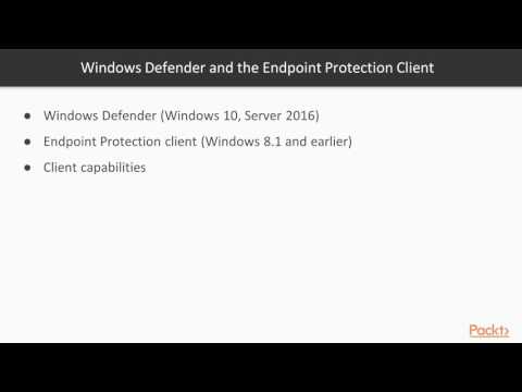 Implemente Configure Manager Features Endpoint Protection in Configuration Manager| packtpub com