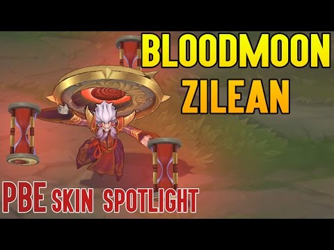 BLOOD MOON ZILEAN - NEW SKIN | LUSOR SKIN SPOTLIGHT (PBE)