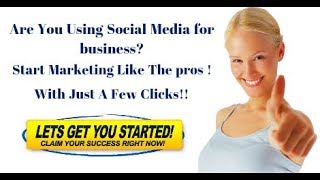 Social Scheduler - Post on all your accounts with one click.