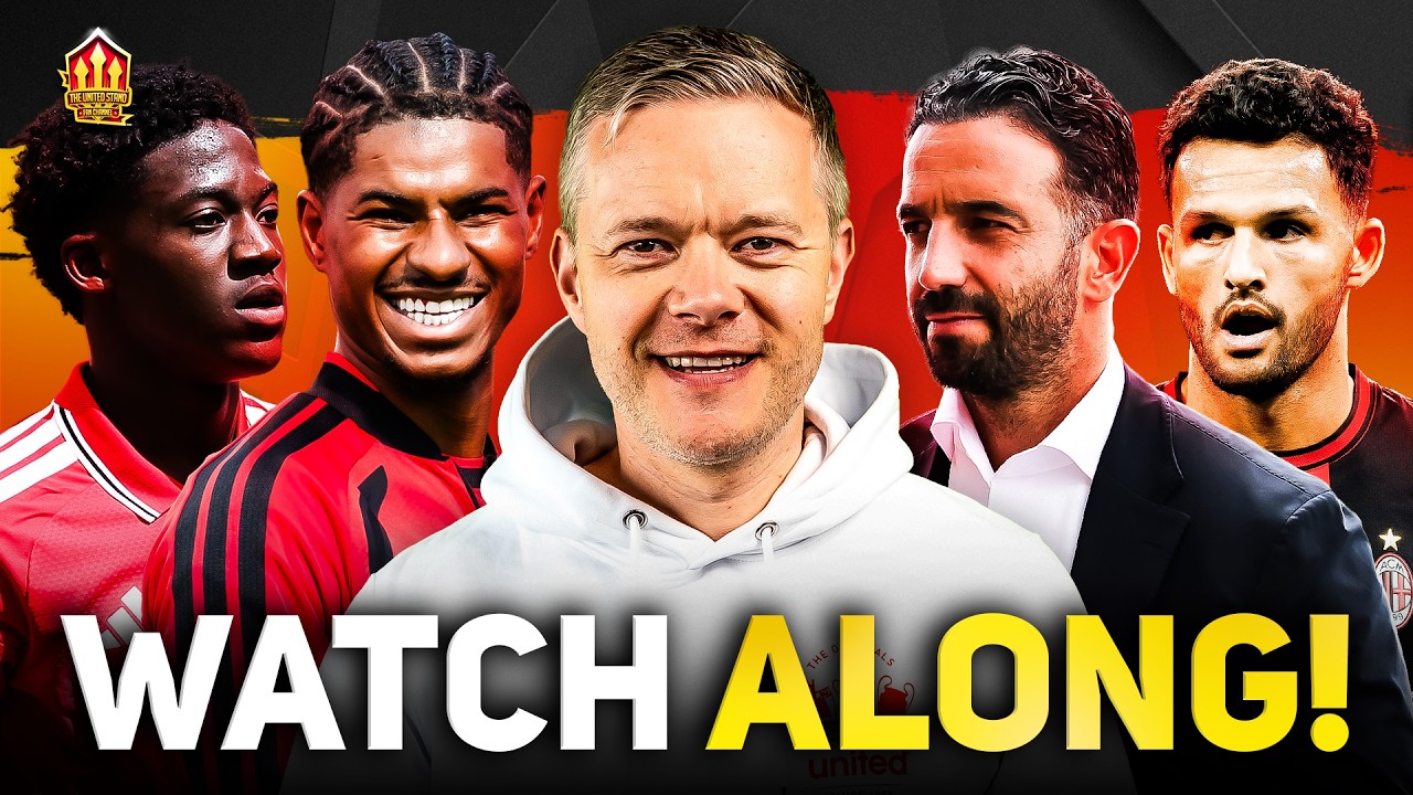 Man United vs AC Milan LIVE Watchalong with Mark Goldbridge