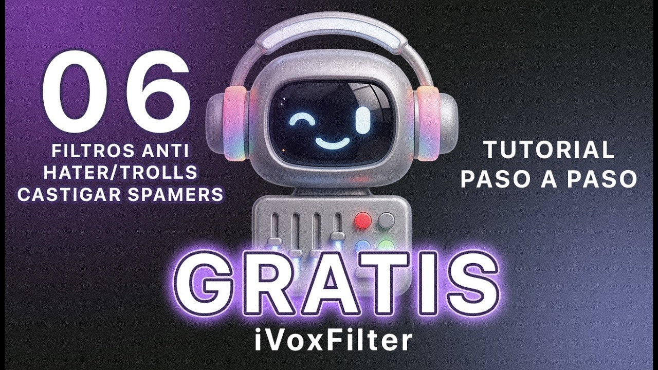 06 Filtro de palabras, limite de caracteres, castigo SPAM iVoxFilter chat bot de voz - Tiktok Live