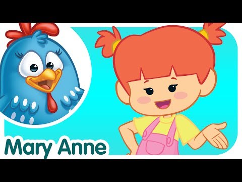 Mary Anne Counts to - Lottie Dottie Chicken - Kids songs and nursery rhymes in english