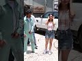 Avneet Kaur In Backless Top With Denim Shorts With Nawazuddin Out For Tiku Weds Sheru Promotions