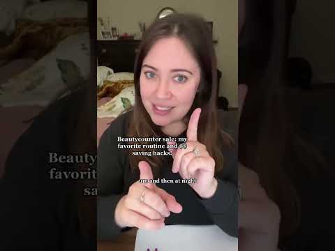 Beautycounter sale: money saving hacks and my absolute favorite skincare routine! L!nk in b!0 #weddi