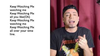Lyrical Break-Down on "Keep Watching Me"