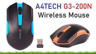 A4TECH G3-200N Wireless Optical Mouse Review | Features, Setup & Performance Test