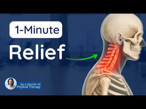 1-Minute Fix for Neck Pain and Stiffness