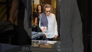 Ronnie Wood 76. and his wife Sally 46 looked very happy all smiles while out in NYC yesterday #nyc
