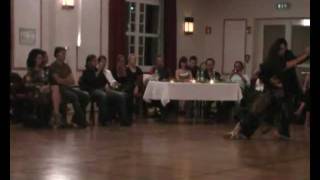 Ismael Ludman y Maria Mondino, improvisation A. Piazzolla, Milonga strip