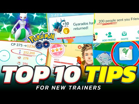 TOP 10 Tips for BEGINNERS in Pokemon GO!