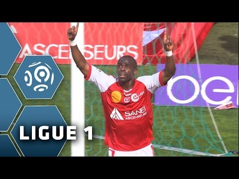 Goal Prince ONIANGUE (30') - Stade de Reims-Evian TG FC (1-0) - 04/05/14 - (SdR-ETG)