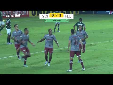 Goiás 0 x 1 Fluminense - GOL de JHON ARIAS