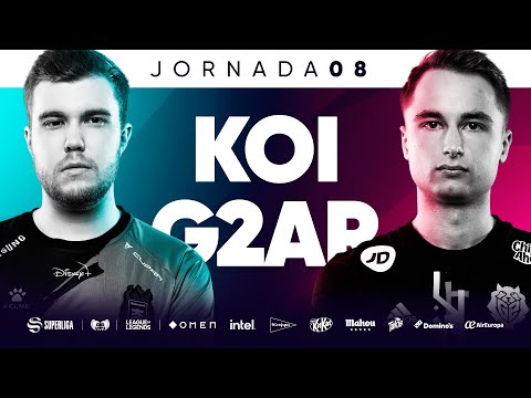 Finetwork KOI VS G2 Arctic - JORNADA 8 - SUPERLIGA - VERANO 2022 - LEAGUE OF LEGENDS