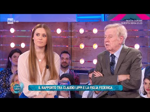 Claudio Lippi e la figlia Federica - Da Noi...a ruota libera 19/03/2023