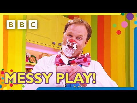 Messy Play Compilation for Children! | Mr Tumble and Friends