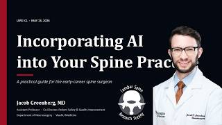 Incorporating AI into Your Spine Practice