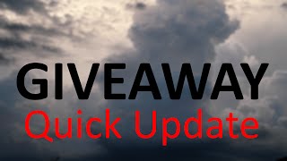 Giveaway UPDATE