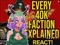 I'd join them.... no them... SPACE WOLVES!? | Bricky Warhammer 40K Factions Part 1 VTuber Reacts