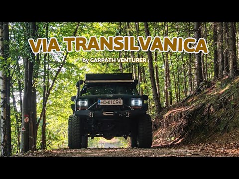 Relaxing and Camping on VIA TRANSILVANICA ROMANIA [ Overlanding SOLO Adventure | 4K | ASMR sounds ]