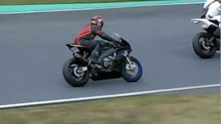 preview picture of video 'Superbike and Superbike B racing from Oschersleben Biketoberfest 2012'