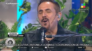 🎶 Alejandro Lerner cantó &quot;Secretos&quot; y &quot;Cuatro Estrofas&quot; en #LosMammones  👏