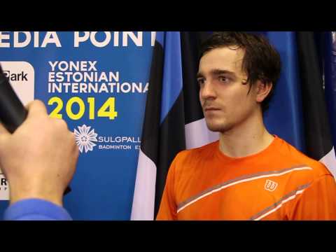 Eetu Heino (Finland) / Yonex Estonian International 2014