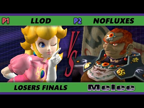 S@X 408 Online Losers Finals - lloD (Peach) Vs. NoFluxes (Ganondorf) Smash Melee - SSBM