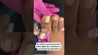 Já tem aula disponível dentro da área de alunas com a nova técnica de cutilagem. Link no meu perfil.