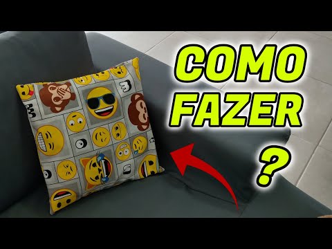 DIY | PASSO A PASSO [COMO FAZER ALMOFADA ENVELOPE]