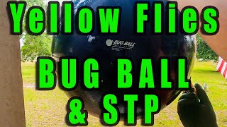 How I got rid of Yellow Flies the famous BUG BALL to eradicate the biting demons.
