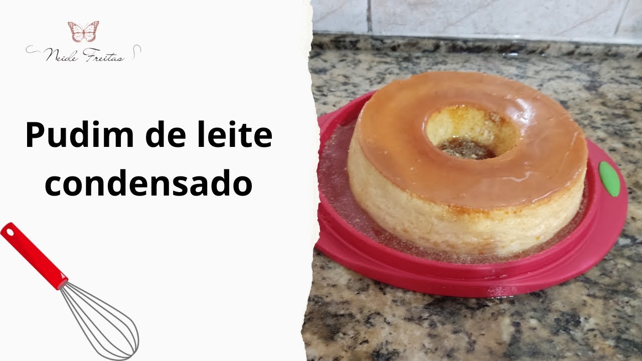 Como fazer um pudim com poucos ingredientes e delicioso 😋