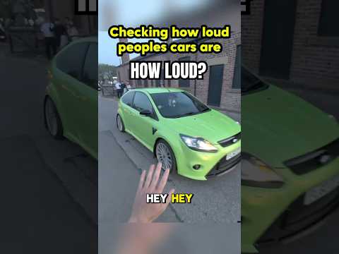 How LOUD is a 400HP Ford Focus RS Mk2? 😮 #shorts #ford #modifiedcars