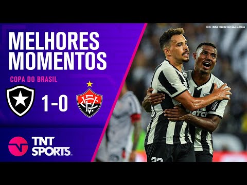 BOTAFOGO VENCE E SAI COM VANTAGEM CONTRA O VITÓRIA NA COPA DO BRASIL! | BOTAFOGO 1X0 VITÓRIA